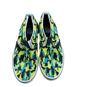Vans Kids Slip-On "Shark Camo" | Vans Slip-On Enfant Requins